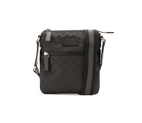 gucci messenger crossbody guccissima monogram adjustable strap web detail black|gucci crossbody jewelry.